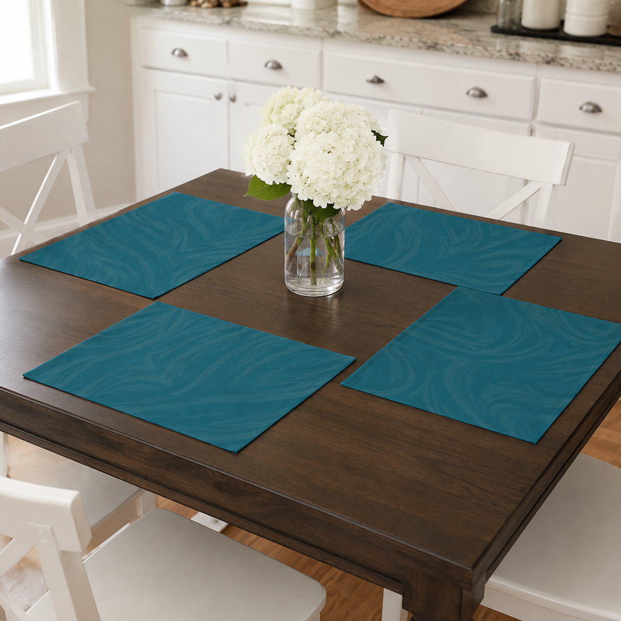 Teal Wave Placemats